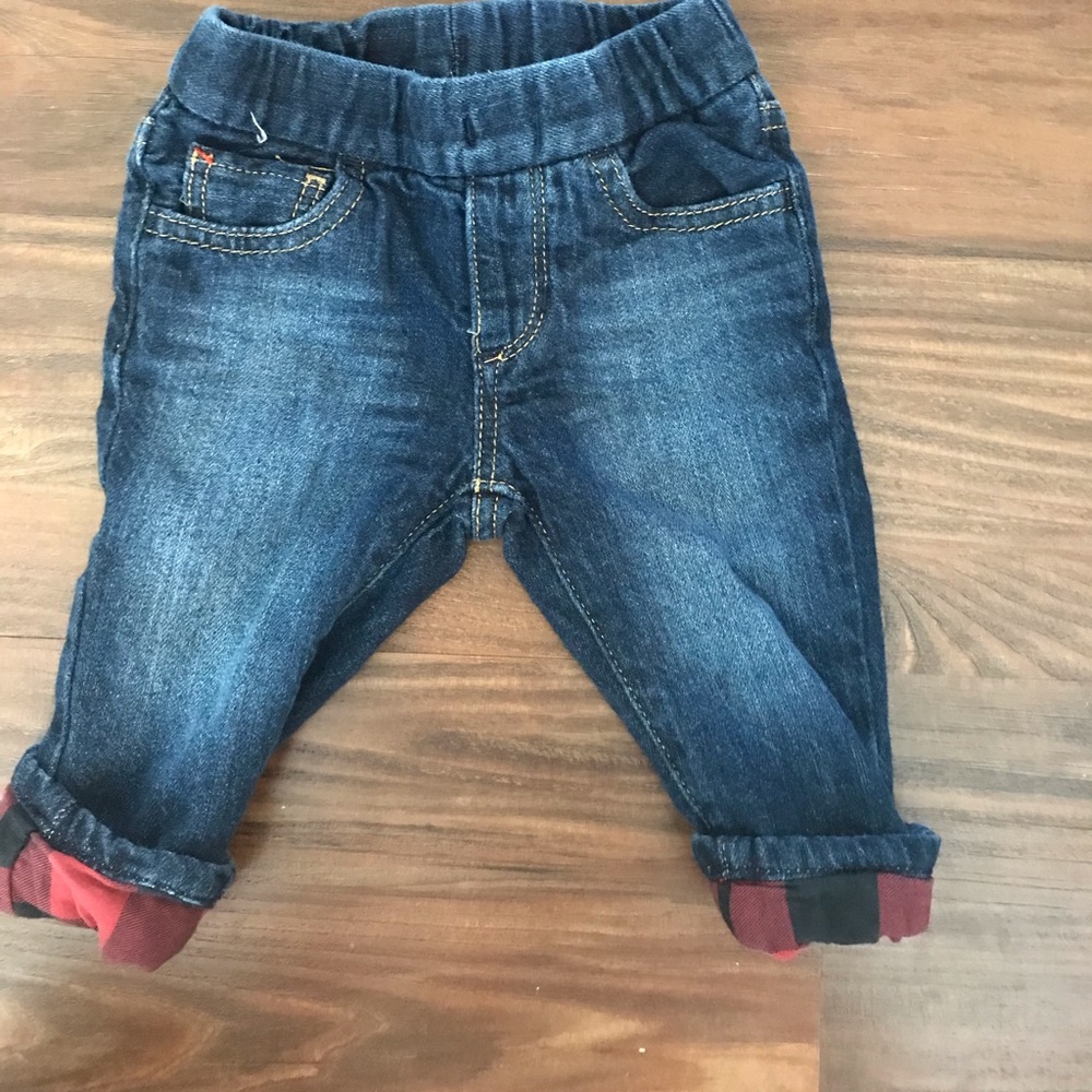 Baby Gap lined denim